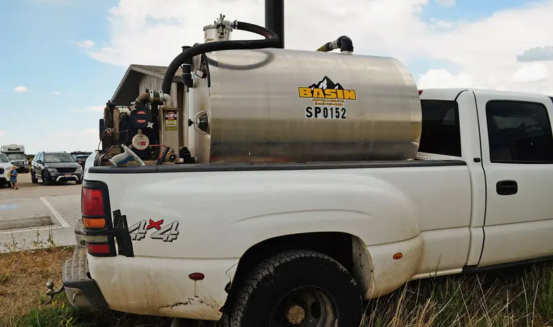 septic-Truck Basin Septic & Rentals septic tank truck